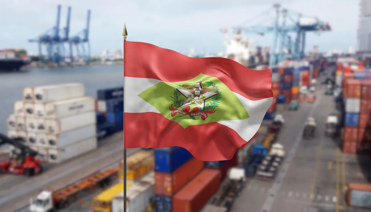 Exportações crescem 5,2% em Santa Catarina atingindo resultado histórico